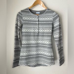 Columbia Henley Long Sleeve Shirt size S/M